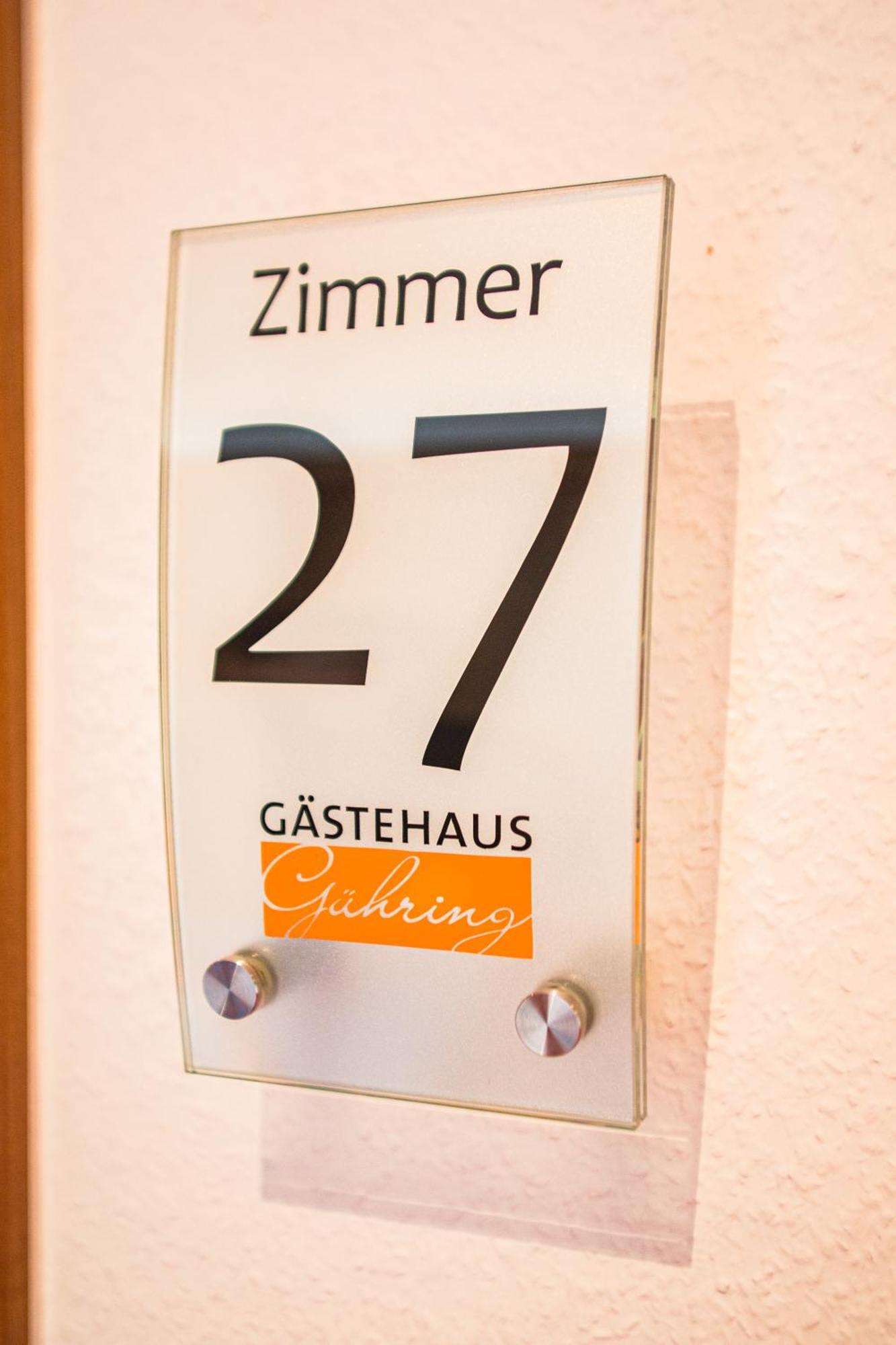 Gaestehaus Guehring Rosenfeld Exterior photo